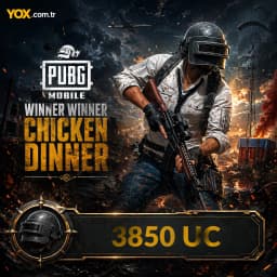 PUBG Mobile 3850 UC Satın Al PUBG Mobile 3850 UC Satın Al