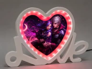 Love Led Fotoğraf Çerçevesi Love Led Fotoğraf Çerçevesi